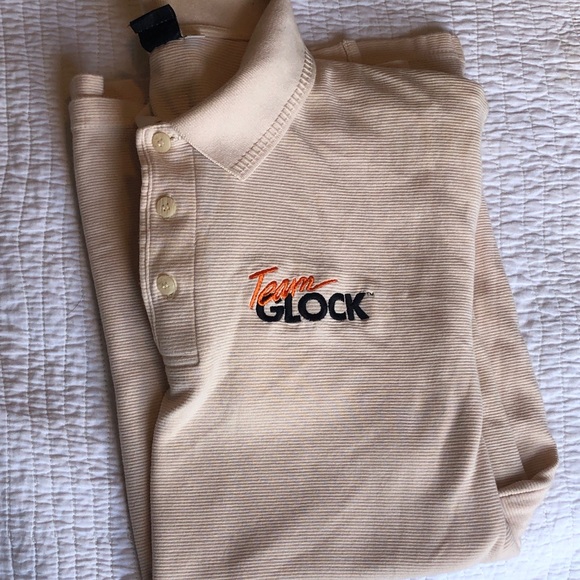 Team Glock Ribbed Cotton Embroidered Logo Polo - Picture 2 of 7